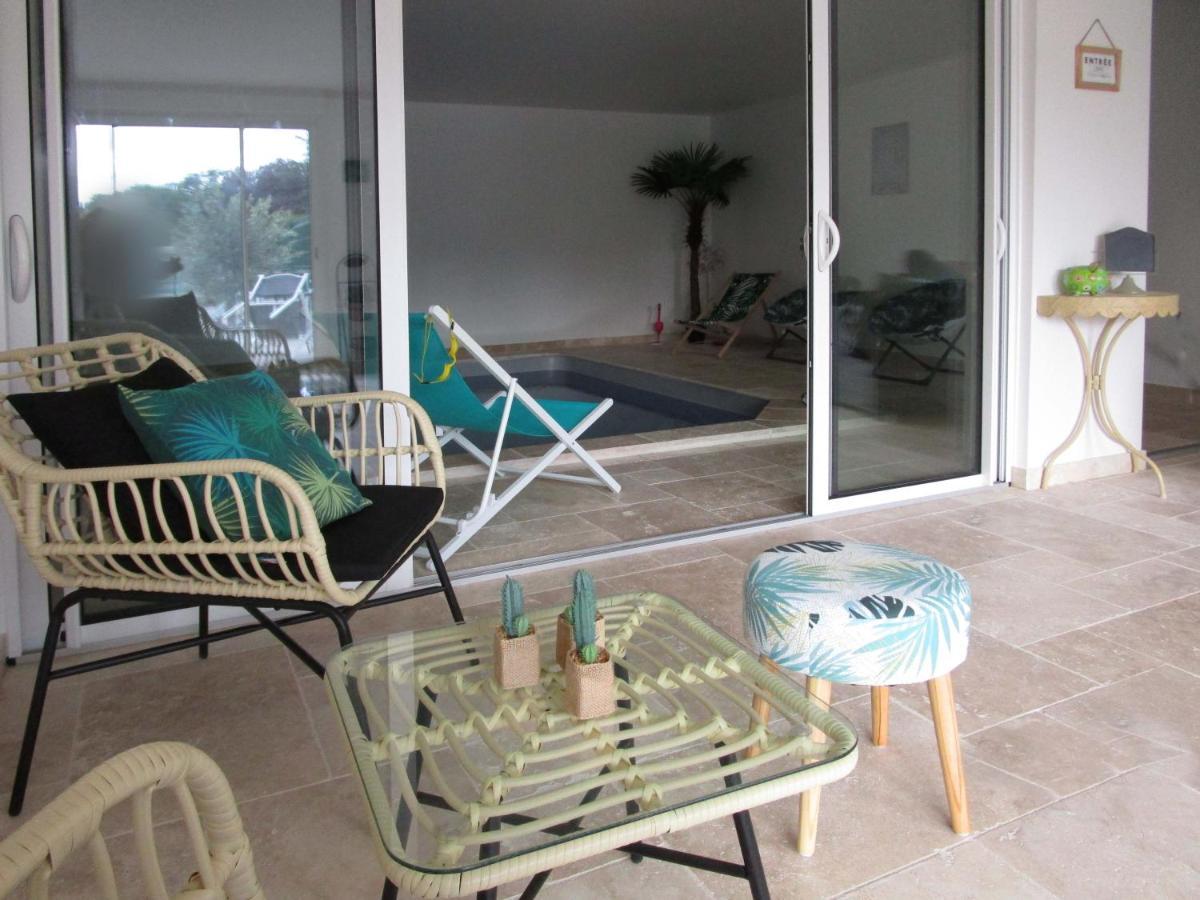 Les 4 Saisons Piscine Interieure Mer Exterior foto